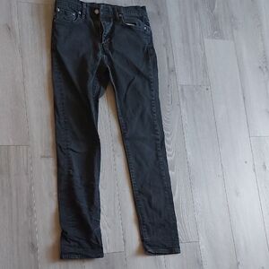 Levi's Black Denim Jacket with Branded Interior